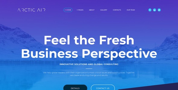 бизнес-стартап moto cms 3 шаблон