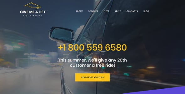 заказ такси moto cms 3 шаблон