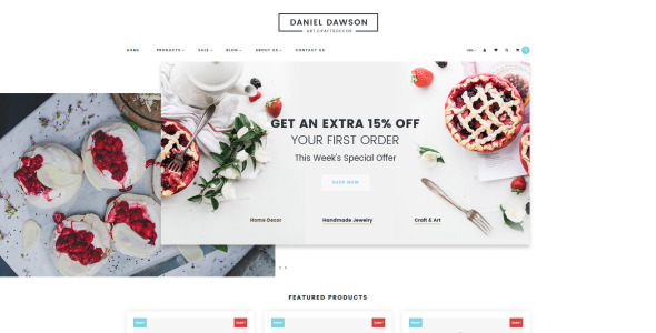 home decor отзывчивая тема shopify