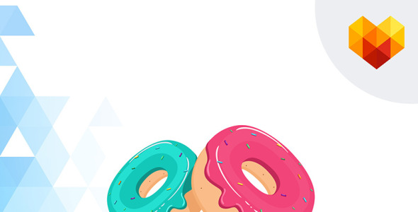 Шаблон логотипа на тему графика