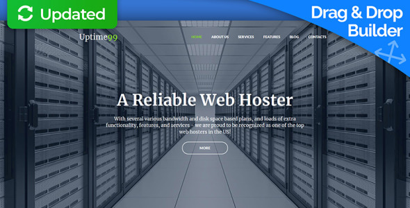 хостинг компания moto cms 3 шаблон