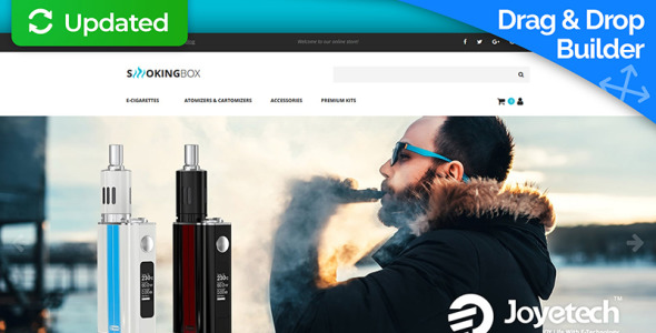 шаблон электронной коммерции vapor motocms