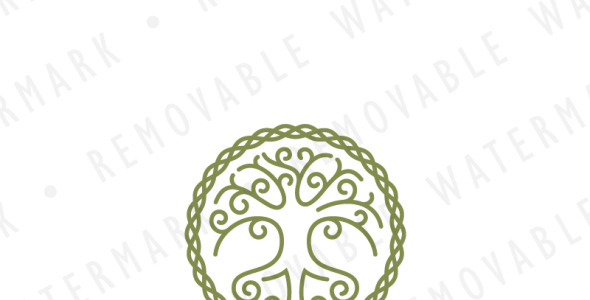 Шаблон логотипа на тему графика