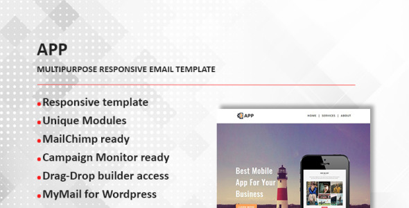 универсальный адаптивный шаблон информационного бюллетеня