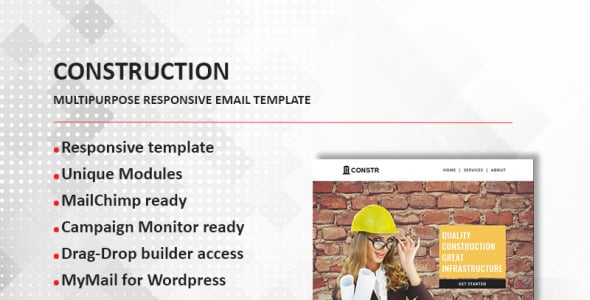 универсальный адаптивный шаблон информационного бюллетеня