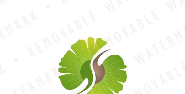 Шаблон логотипа на тему графика