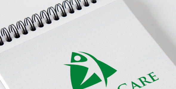 Шаблон логотипа на тему графика