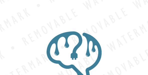 Шаблон логотипа на тему графика