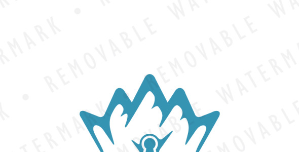 Адаптивный Шаблон логотипа на тему графика