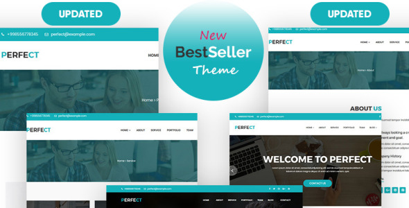 идеальная корпоративная отзывчивая тема wordpress