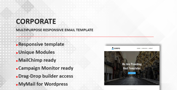 универсальный адаптивный шаблон информационного бюллетеня