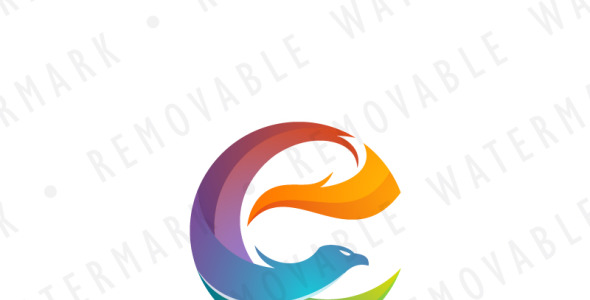 Шаблон логотипа на тему графика