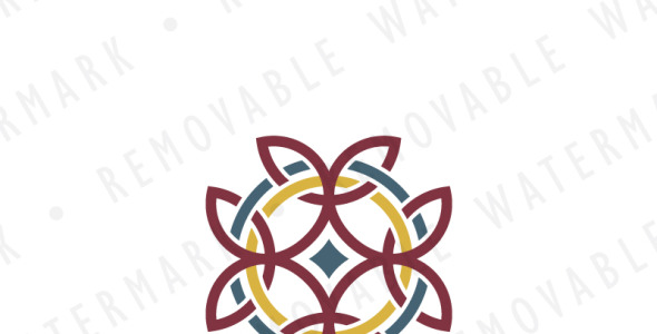 Шаблон логотипа на тему графика