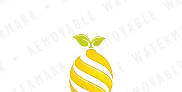 Шаблон логотипа на тему графика