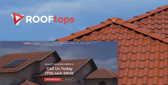 кровельный сервис wordpress тема