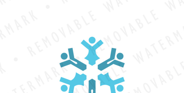 Шаблон логотипа на тему графика