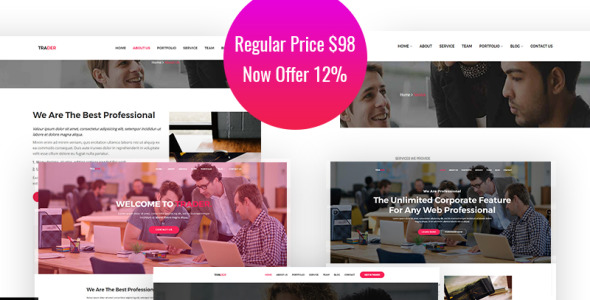 адаптивная креативная тема wordpress