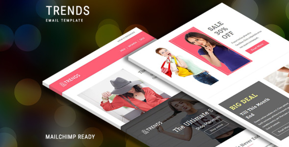 адаптивный шаблон информационного бюллетеня