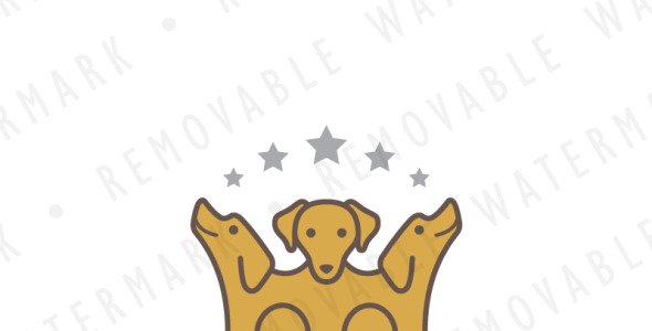 Шаблон логотипа на тему графика