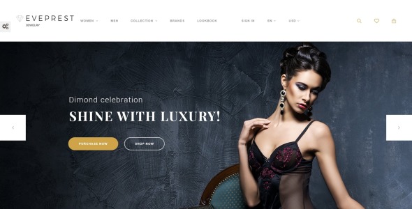 ювелирная тема prestashop