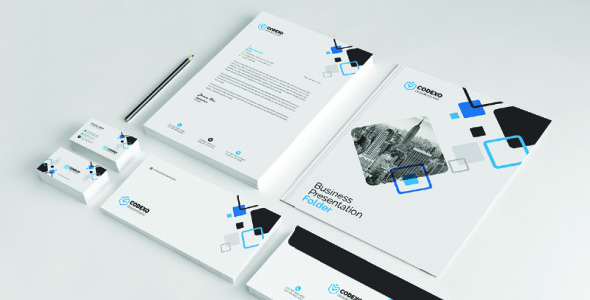 Фирменный стиль на тему графика