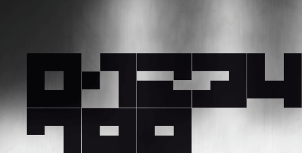 Шрифт на тему графика