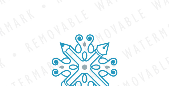 Шаблон логотипа на тему графика