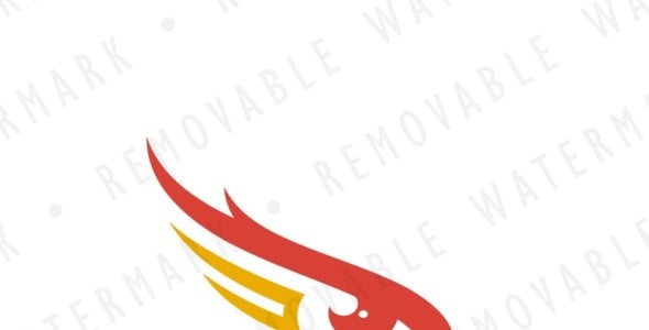 Шаблон логотипа на тему графика