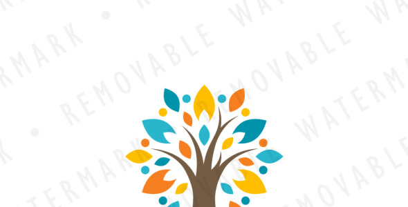 Шаблон логотипа на тему графика