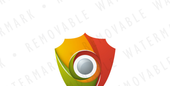 Шаблон логотипа на тему графика