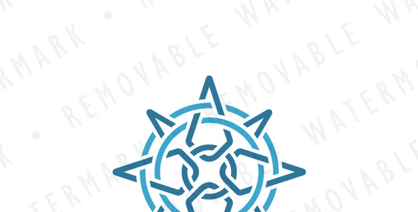 Шаблон логотипа на тему графика