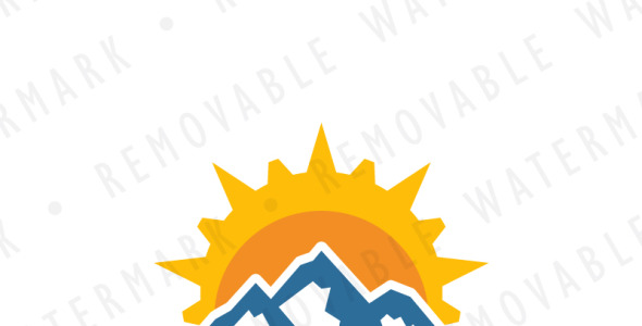 Шаблон логотипа на тему графика