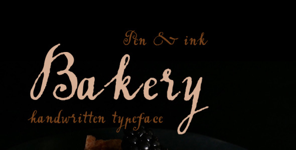 Шрифт на тему графика