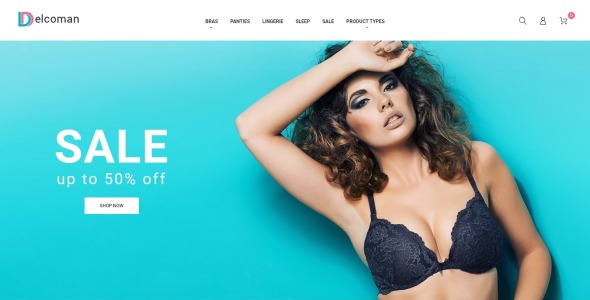 магазин нижнего белья magento theme