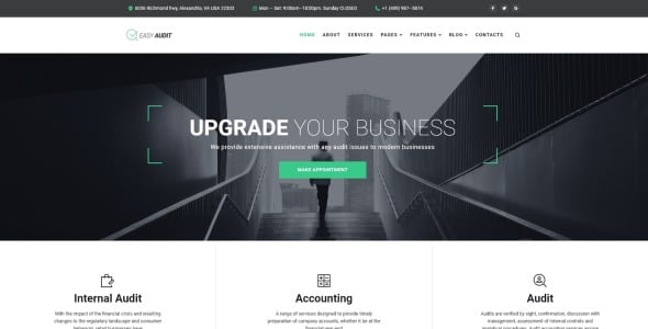 easyaudit аудит wordpress тема