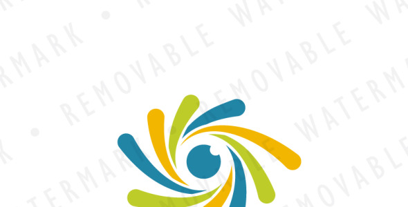 Шаблон логотипа на тему графика