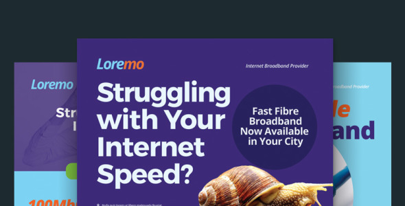 PSD шаблон на тему интернет провайдер