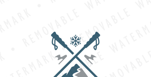 Шаблон логотипа на тему графика