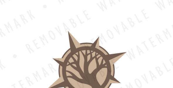 Шаблон логотипа на тему графика