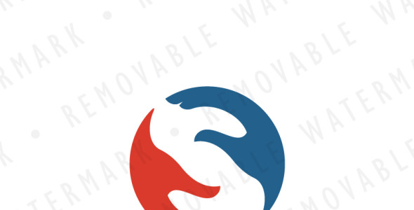 Шаблон логотипа на тему графика