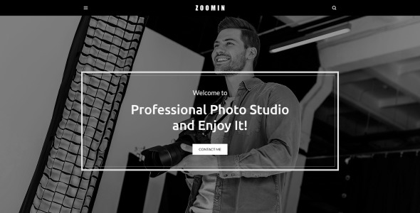 фотограф портфолио wordpress тема
