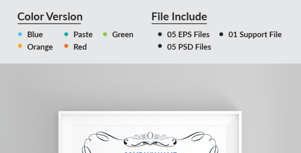 Шаблон сертификата на тему графика