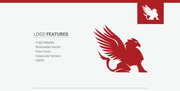 Шаблон логотипа на тему графика