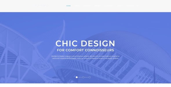 архитектурная фирма wordpress тема