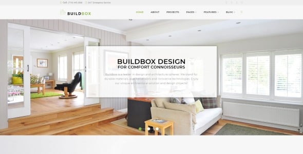 тема wordpress architecture agency