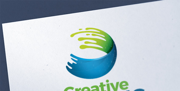 Шаблон логотипа на тему графика