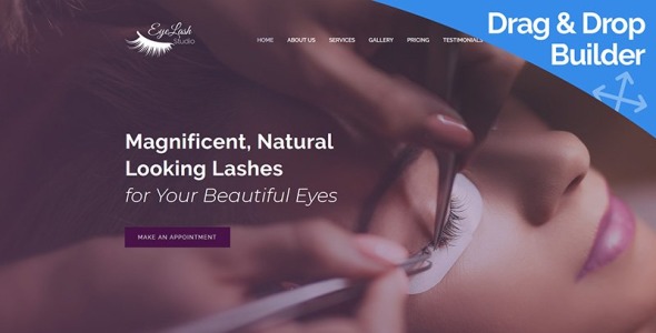 студия наращивания ресниц moto cms 3 шаблон