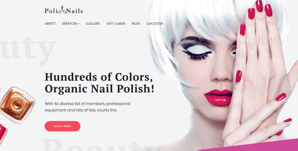 маникюрный салон moto cms 3 шаблон