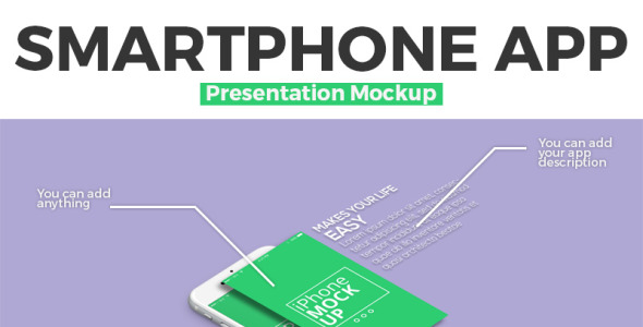 Мокап для продукта на тему графика