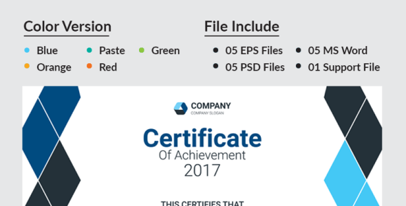 Шаблон сертификата на тему графика